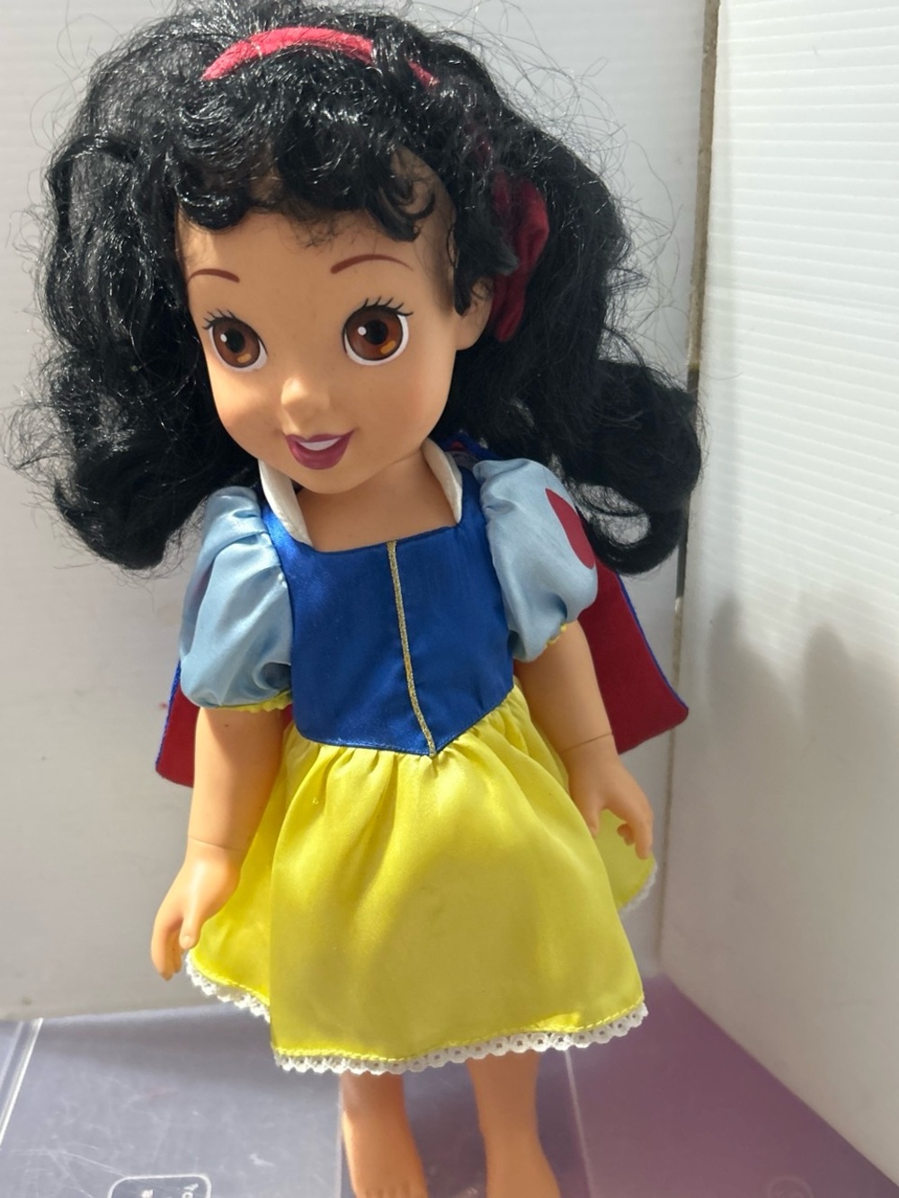 Disney Snow White Style Doll in Blue, Yellow and Red Outfit